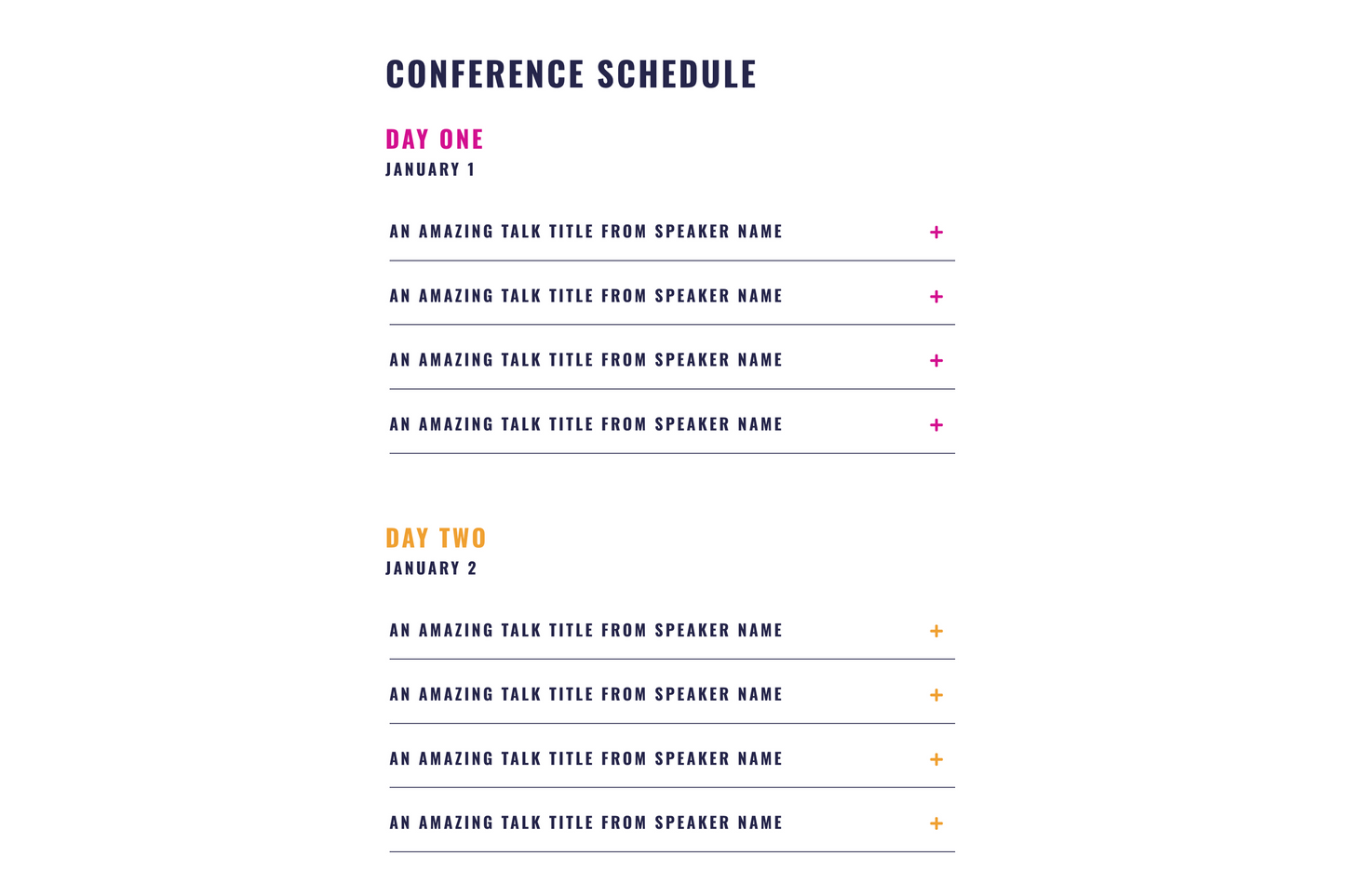 Digi Conference Sales Page