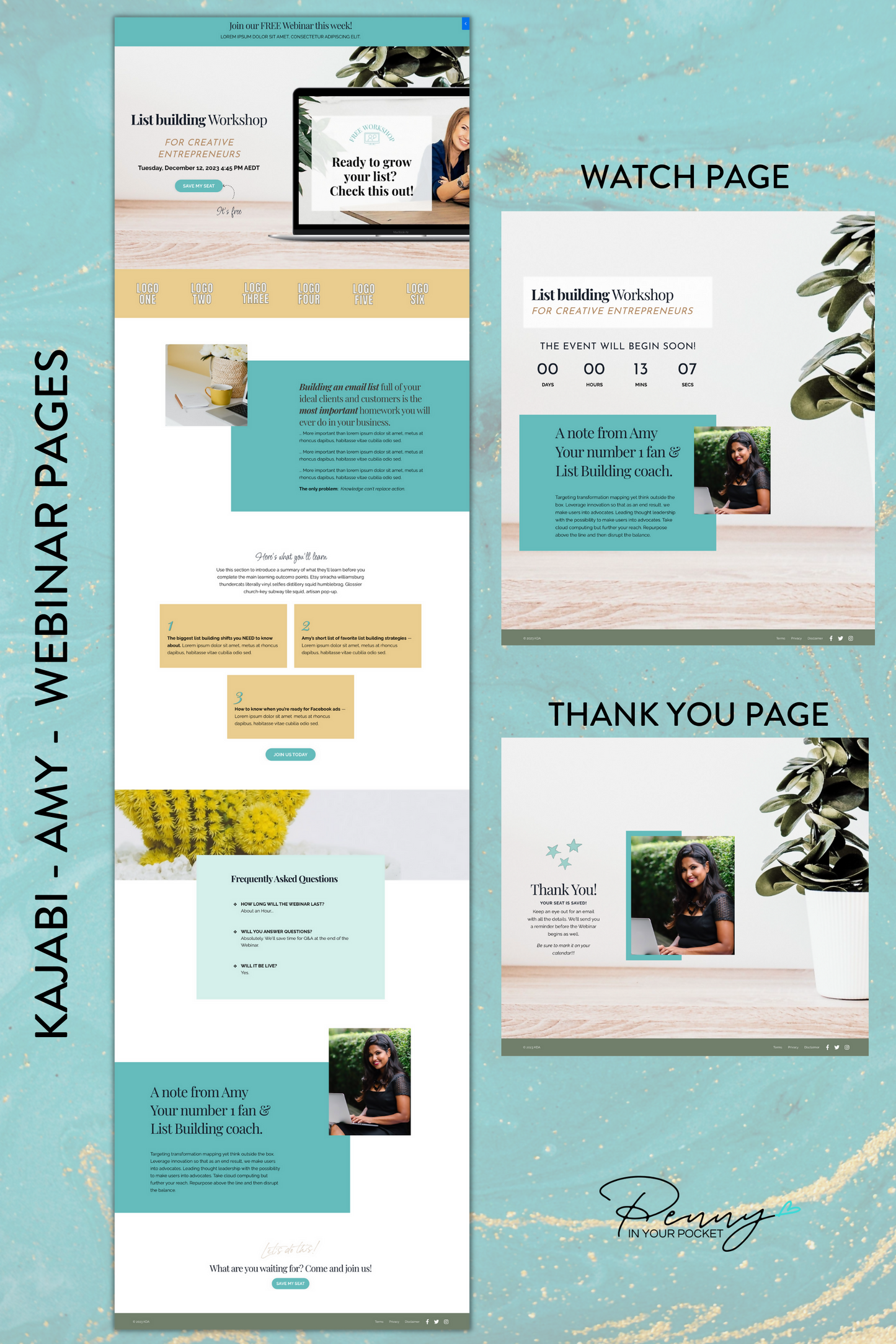 Kajabi Template Amy Webinar Image