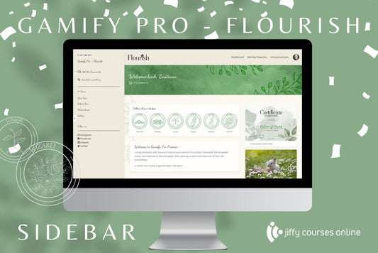 Flourish - Gamify Pro with Sidebar
