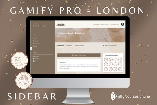 London - Gamify Pro with Sidebar