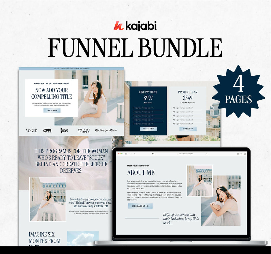 Funnel Templates – Kajabi Templates