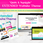 Quirk & Squiggle (Extended) Website Theme