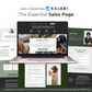 Essentials Conversion-Focused Sales Page