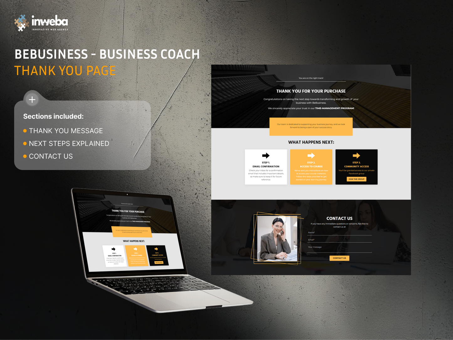 BeBusiness Sales Page