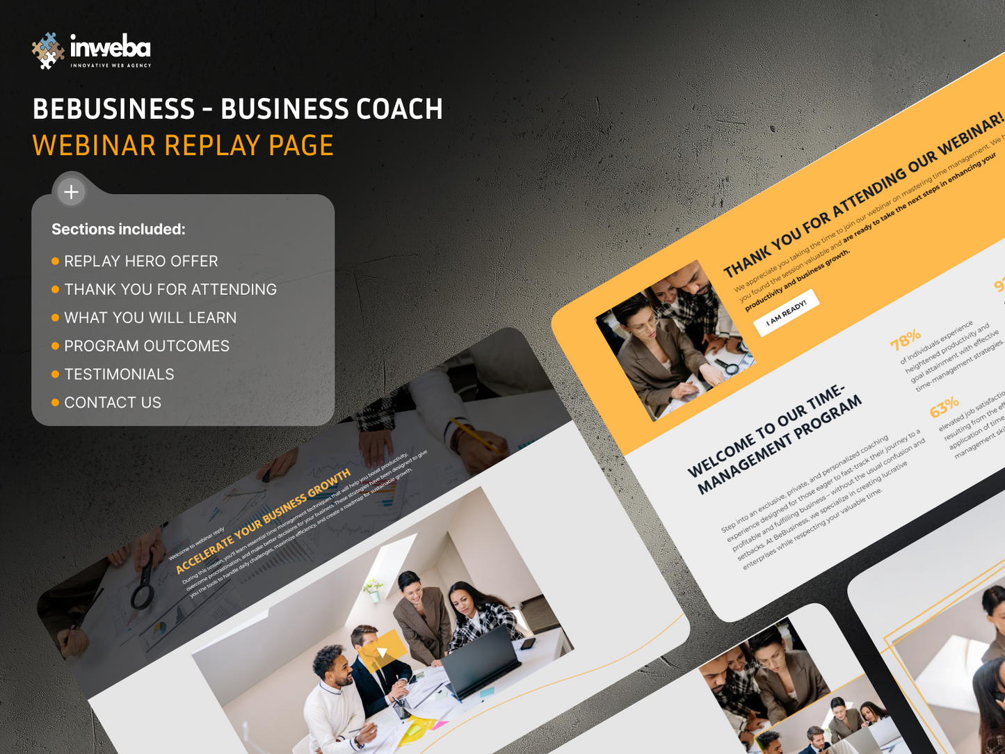 BeBusiness Webinar Page