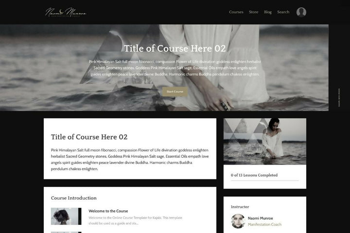 Product Templates Kajabi Templates