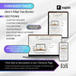 Bronwyn BOHO - Website 20+ Pages, Sales Funnel, Link in Bio, Course & Coaching Theme, Checkout Page Bundle