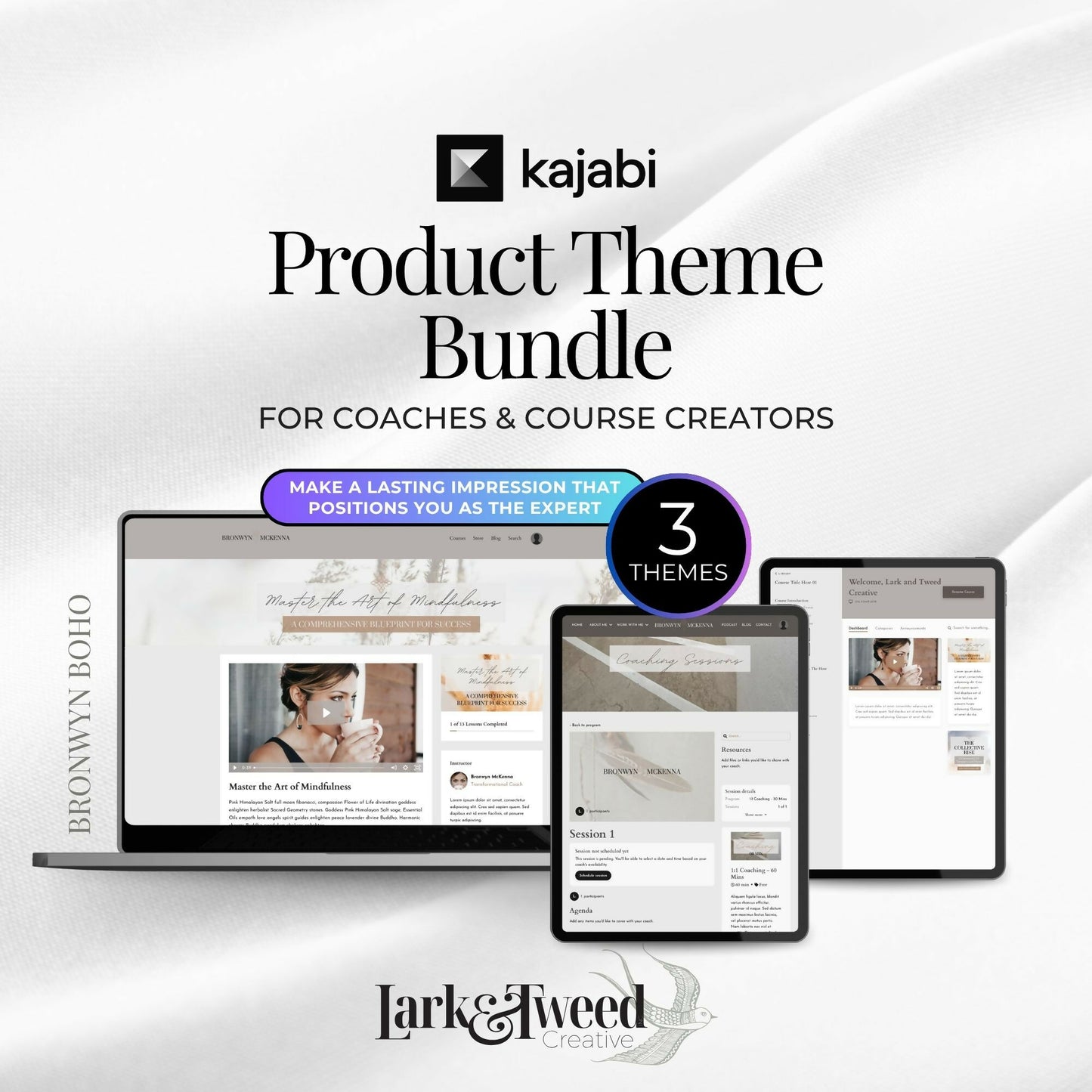 Bronwyn BOHO - 2 Product Themes + 1 Coaching Theme