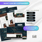 Freya GARDEN - Freebie & Course Sales Funnel Bundle 6 Pages