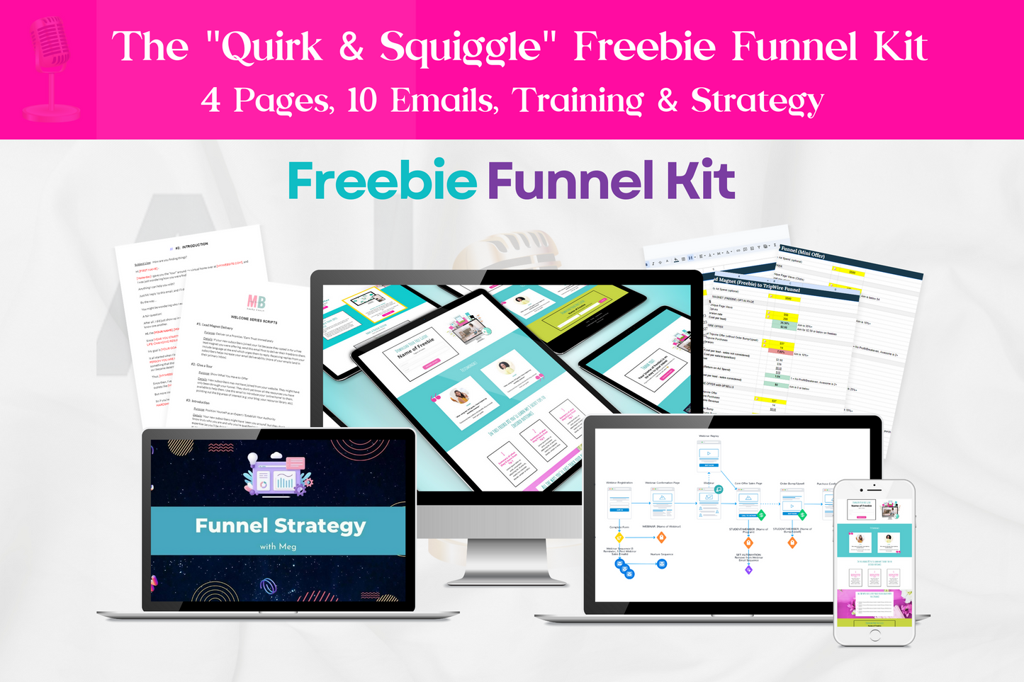 Quirk & Squiggle - Freebie Funnel Kit