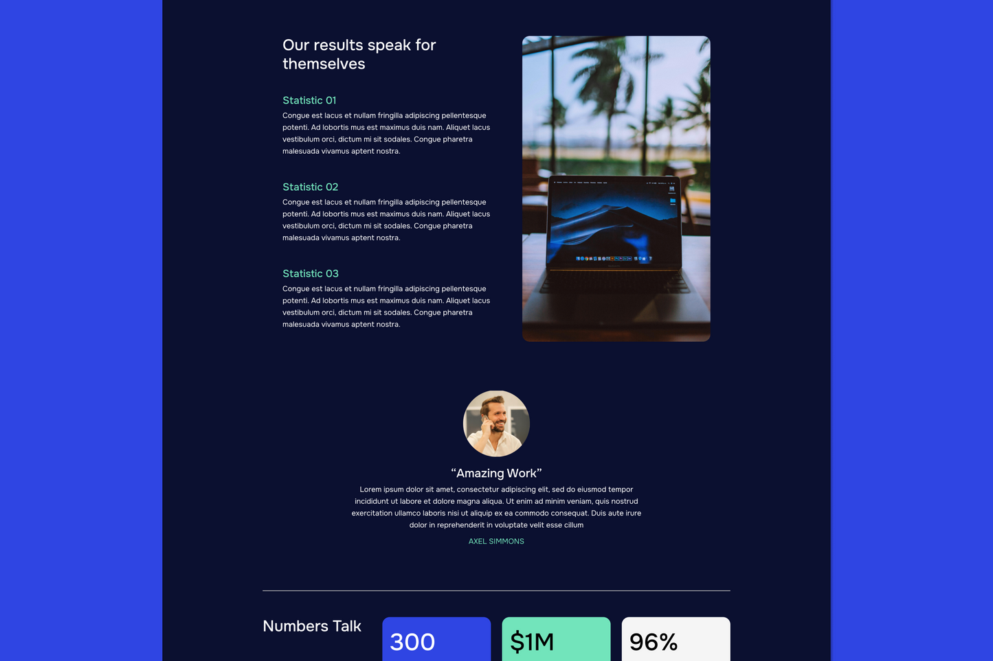 Hudson Kajabi Sales Page Template