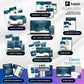 Navy WATER PORTAL - Freebie & Course Sales Funnel Bundle 6 Pages