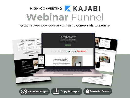 The Essential Webinar Page Template Bundle