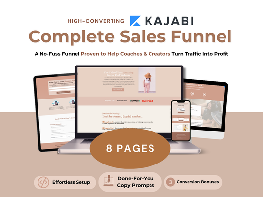 The Conversion-Focused Sales Funnel Template Bundle