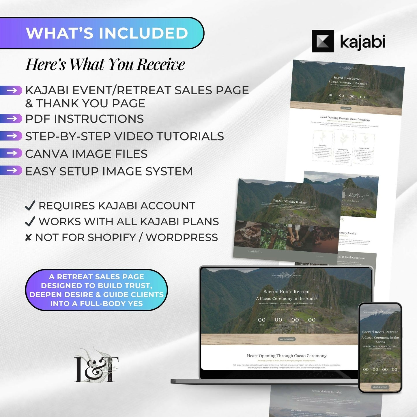 Summer Herbalist - Event/Retreat Sales Funnel