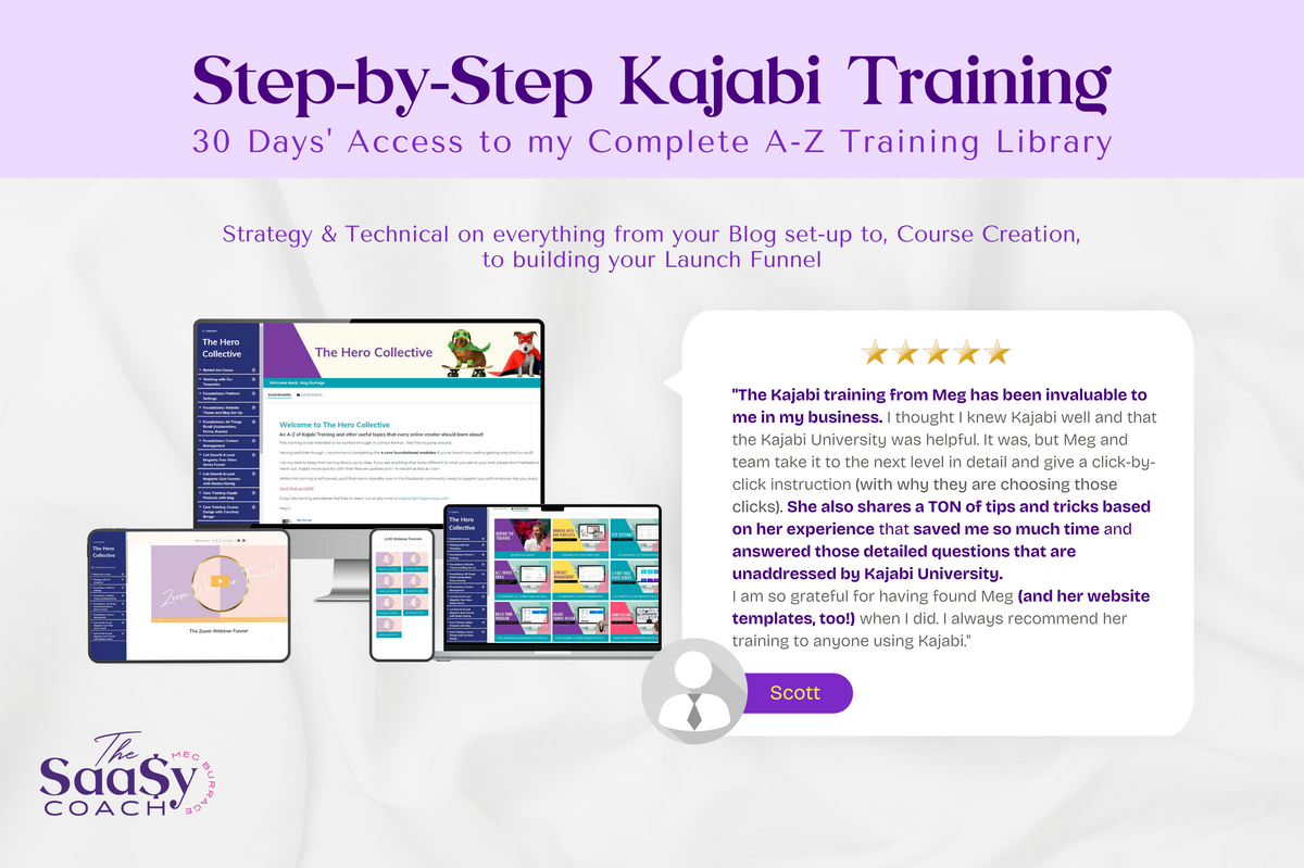Quirk & Squiggle - Freebie Funnel Kit – Kajabi Templates