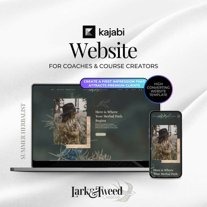 Summer Herbalist - 20+ Page Website Theme