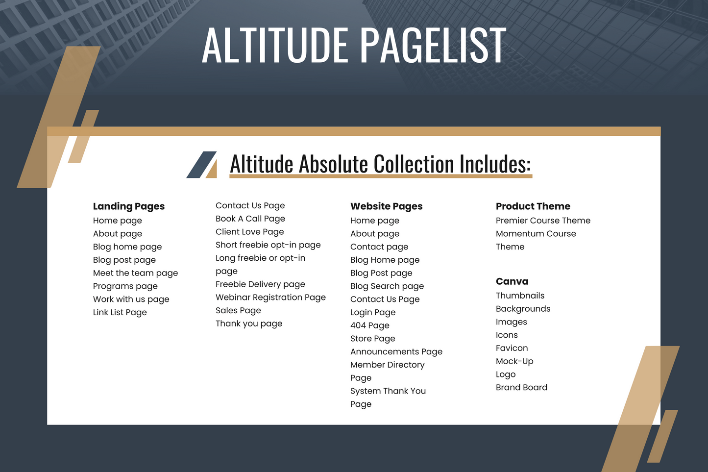 Kajabi Absolute Template Collection - Altitude