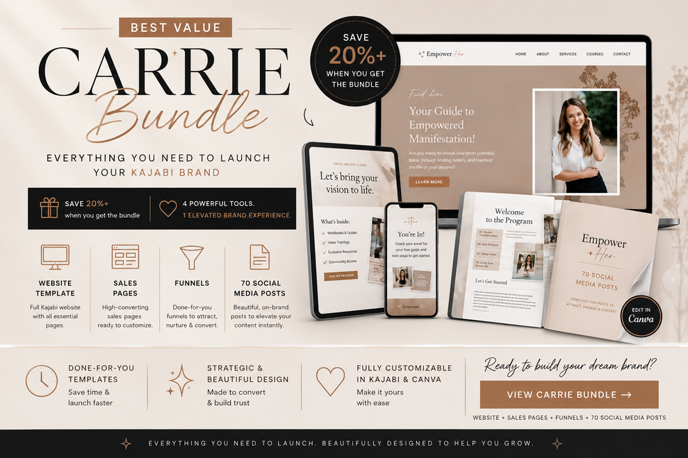 Carrie Kajabi Bundle