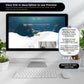 Navy WATER PORTAL - Freebie & Course Sales Funnel Bundle 6 Pages