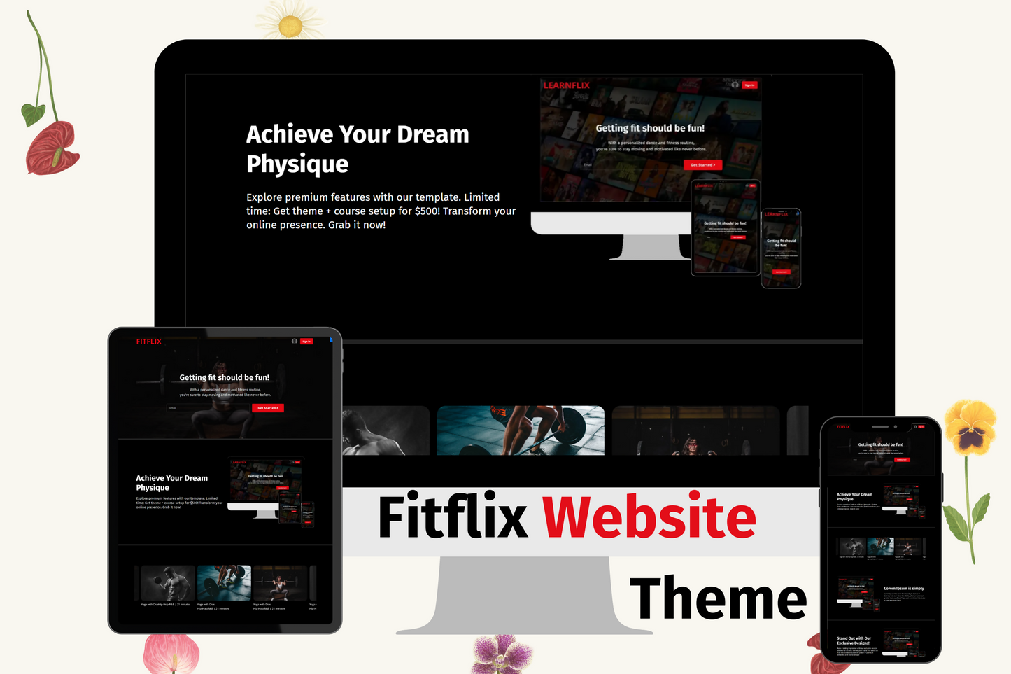 Fitflix Website Thumbnail