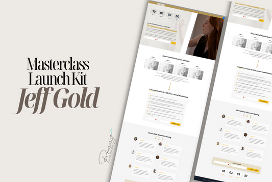 Kajabi Template - Jeff Masterclass Launch by Penny In Your Pocket