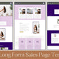 Om Long Form Sales Page Template