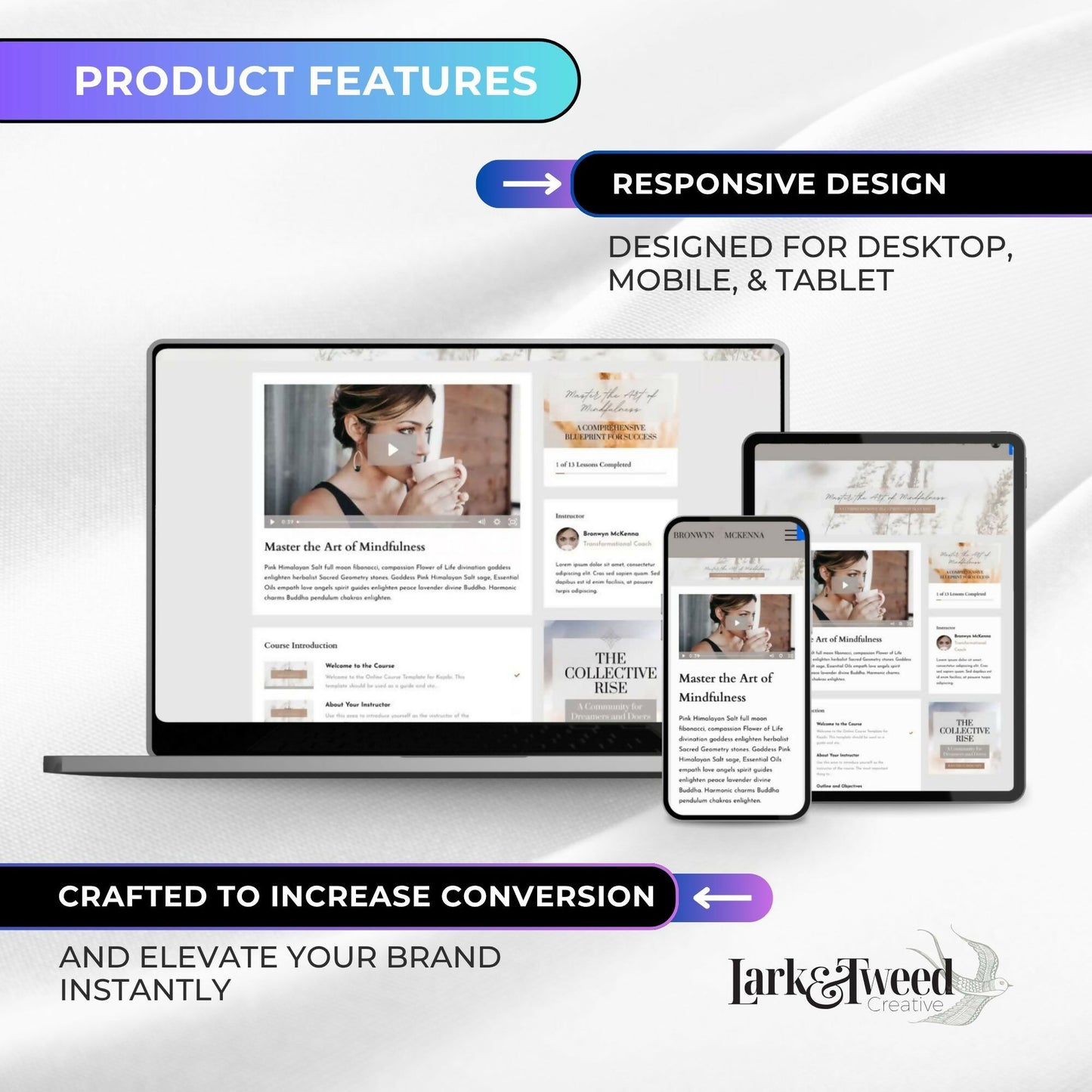 Bronwyn BOHO - 2 Product Themes + 1 Coaching Theme