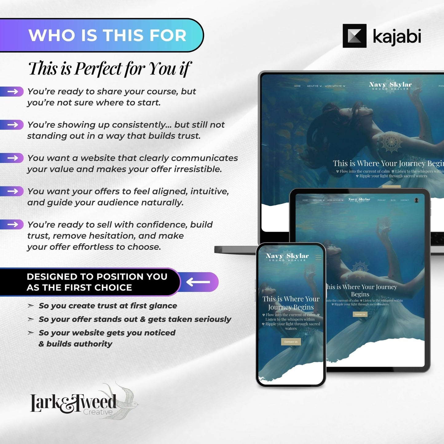 Navy Water-Portal - 20+ Page Website Theme