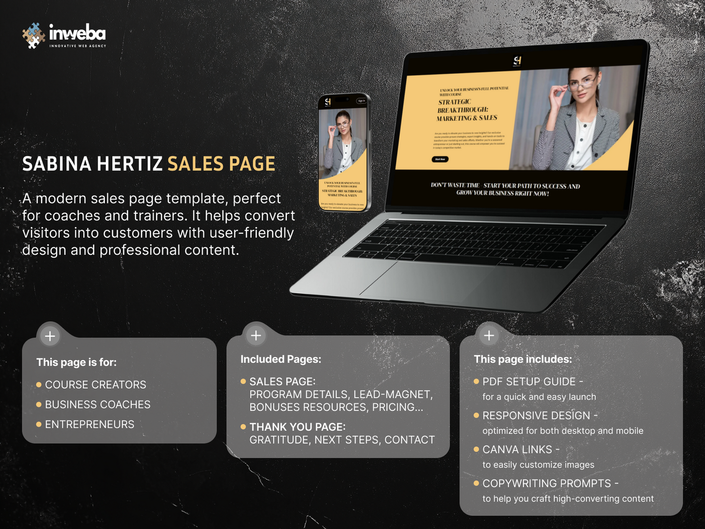 Sabina Hertiz Sales Page