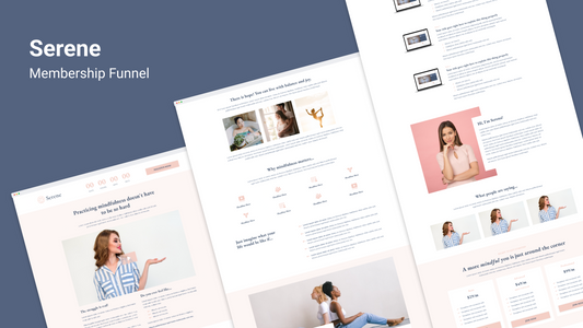 Serene Membership Funnel Kit