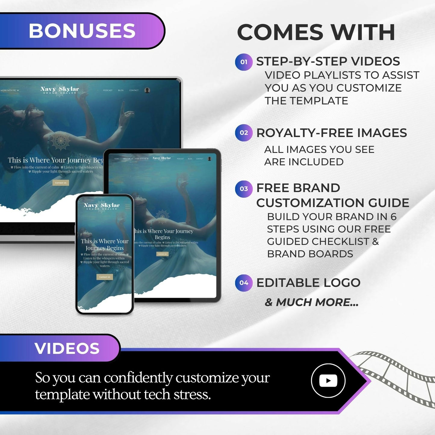 Navy Water-Portal - 20+ Page Website Theme