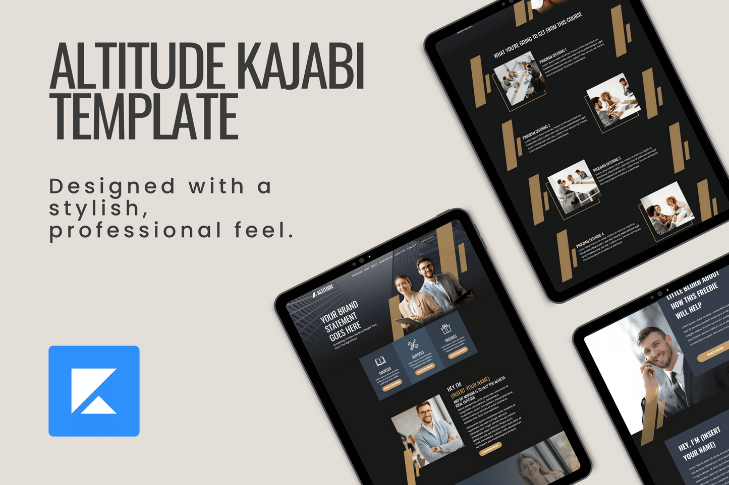 Kajabi Absolute Template Collection - Altitude