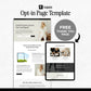 Opt-in Page Template - Carrigan