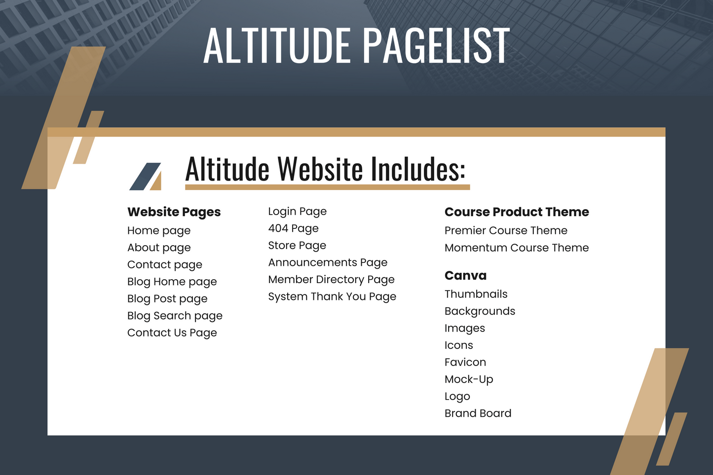 Altitude Website Template