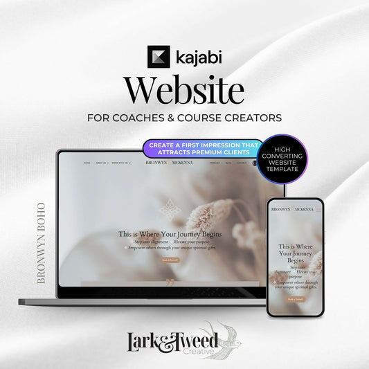 Bronwyn BOHO - 20+ Page Website Theme