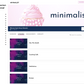 ✦ MINIMALIST (with Collapsible menu, favorites page, and hero banner)