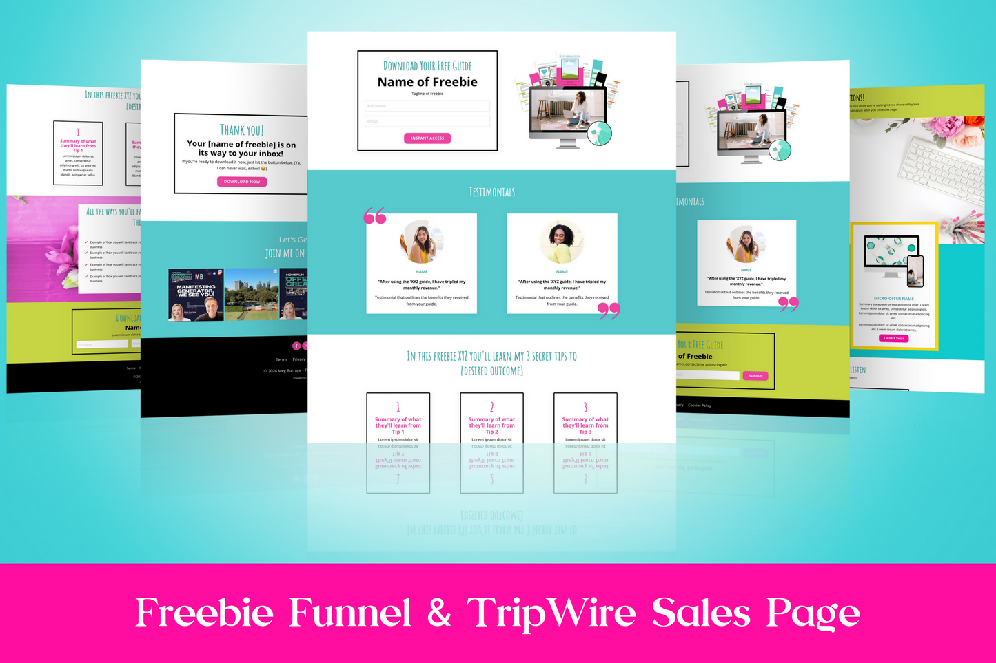 Quirk & Squiggle - Freebie Funnel Kit