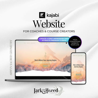 Arwyn Sacred Geometry - 20+ Page Website Theme