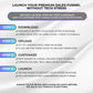 Navy WATER PORTAL - Freebie & Course Sales Funnel Bundle 6 Pages