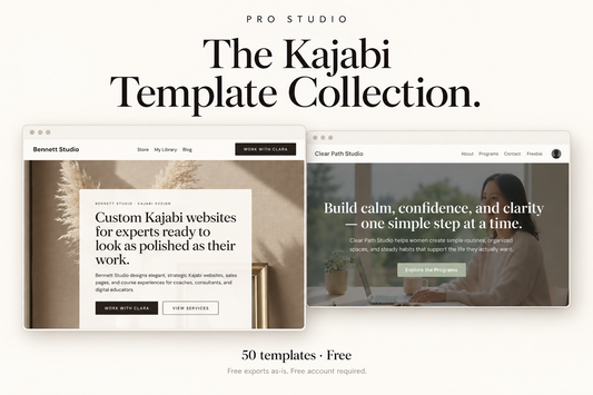 50 Free Kajabi Templates — Websites, Landing & Sales Pages