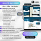 Navy Water-Portal - 2 Product Themes + 1 Coaching Theme