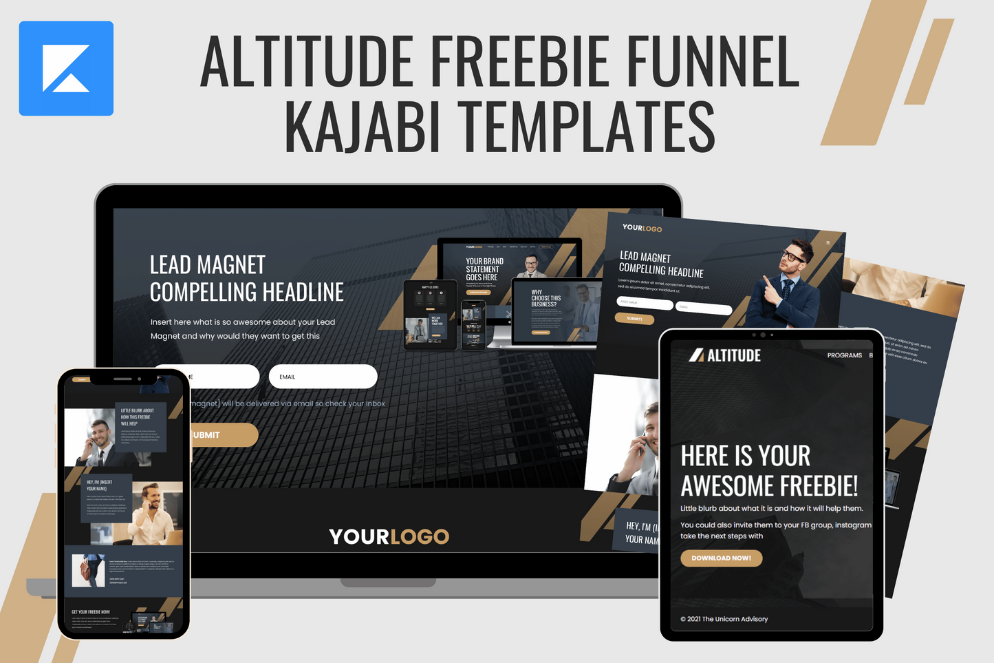 Altitude Freebie Delivery Funnel Template