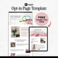 Opt-in Page Template - Bloom