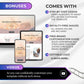 Arwyn SACRED GEOMETRY - Freebie & Course Sales Funnel Bundle 6 Pages