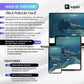 Navy WATER PORTAL - Website 20+ Pages, Sales Funnel, Link in Bio, Course & Coaching Theme, Checkout Page Bundle
