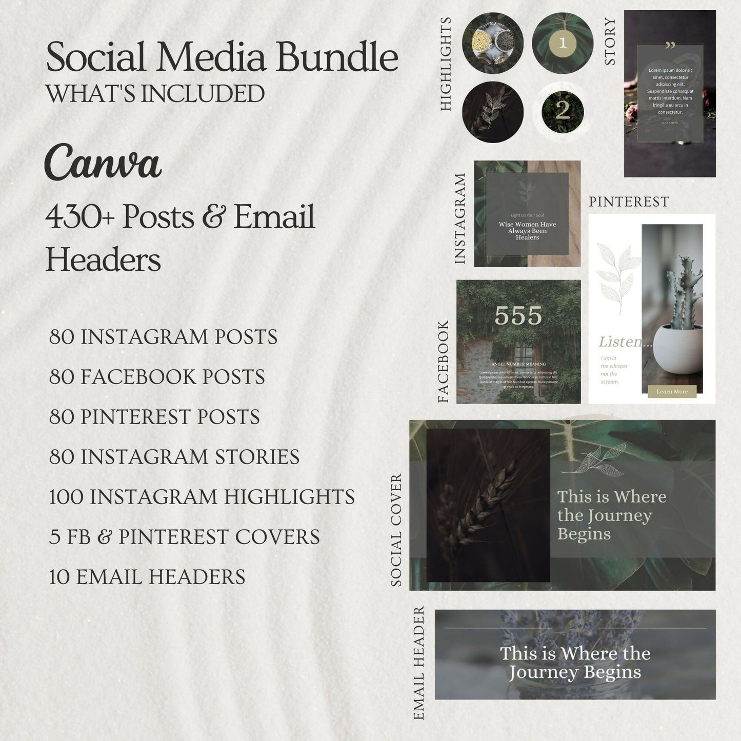 Summer HERBALIST - Website 16 Pages & Sales Funnel 5 Pages Bundle