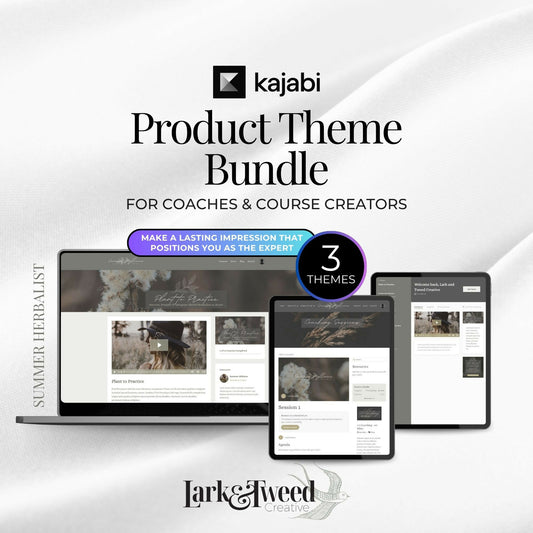 Summer Herbalist - 2 Product Themes + 1 Coaching Theme