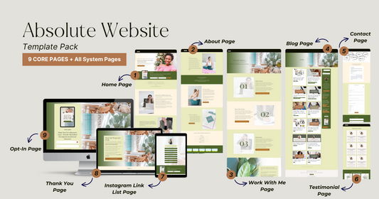 Absolute Kajabi Website Template