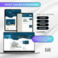 Navy Water-Portal - 2 Product Themes + 1 Coaching Theme